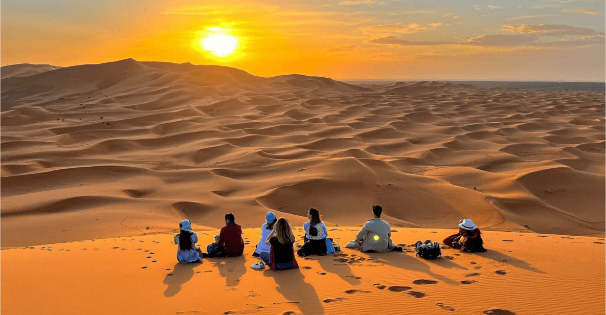 Merzouga & Erg Chebbi car rental destination from Errachidia Morocco